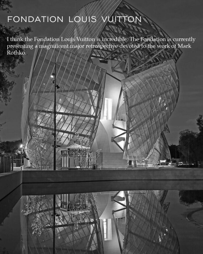 travel to fondation Louis Vuitton